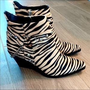 Jessica Simpson wedge booties